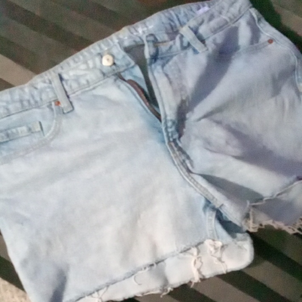 Old Navy Light Blue Jean Shorts for Women